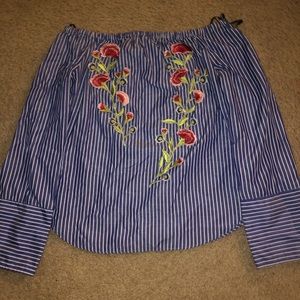 forever 21 off the shoulder blouse
